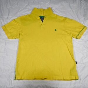 Volcom Vibrant Yellow Polo Shirt